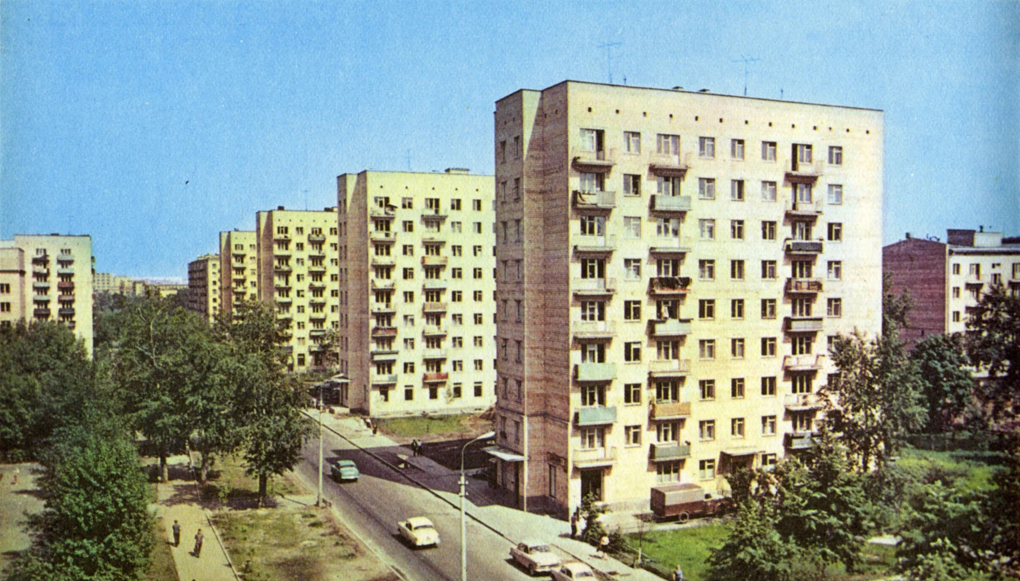 9-ти этажка в Москве